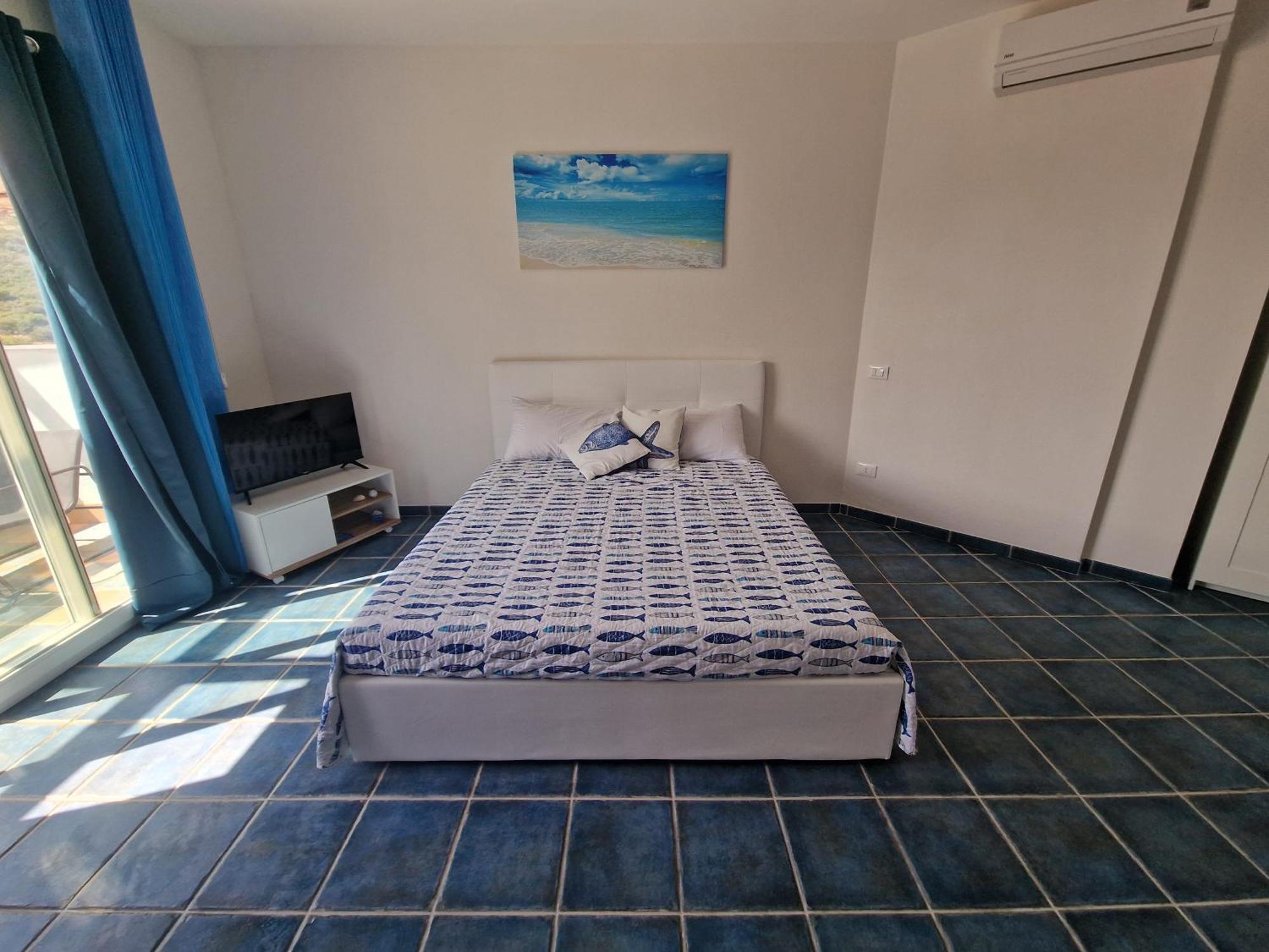 Ferienwohnung Oasi Blu Monolocale Vista Mare Nebida Exterior foto